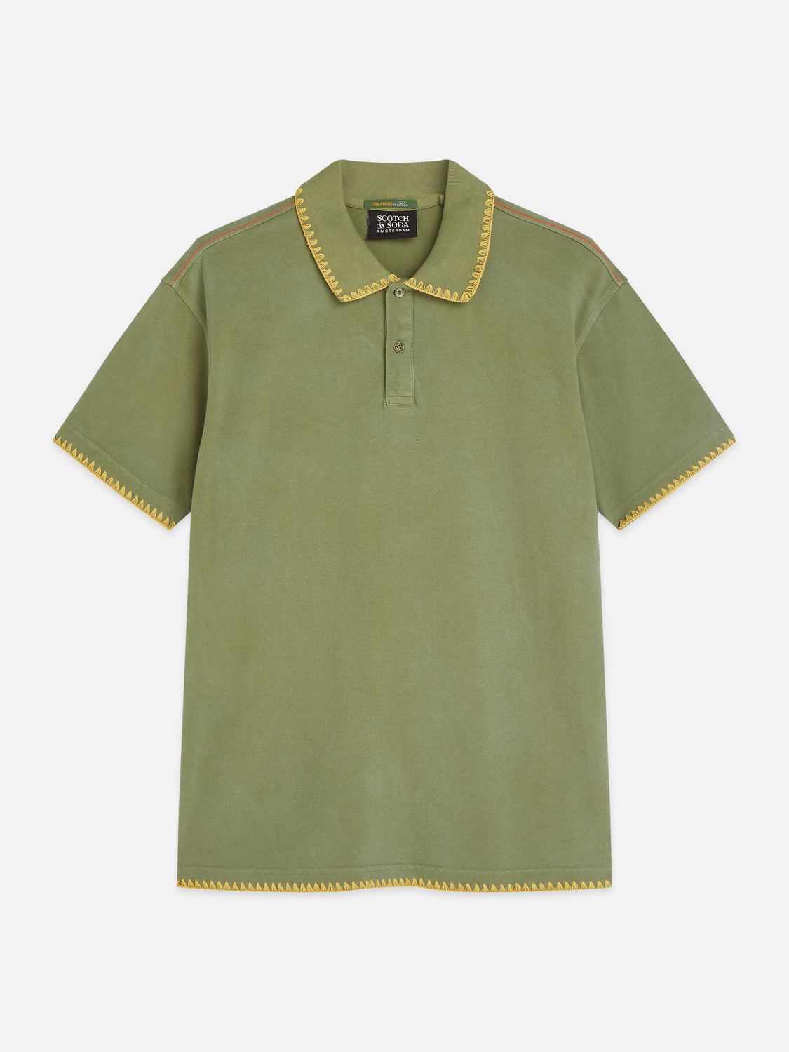 Pique Worked-Out Relaxed-Fit Polo