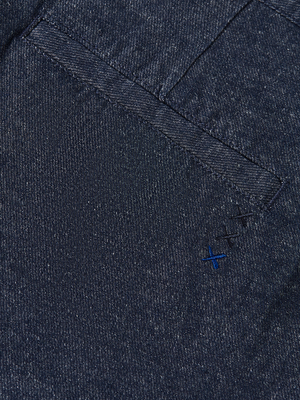 Pantalon Chino Fuselé Harper en Coton et Lin