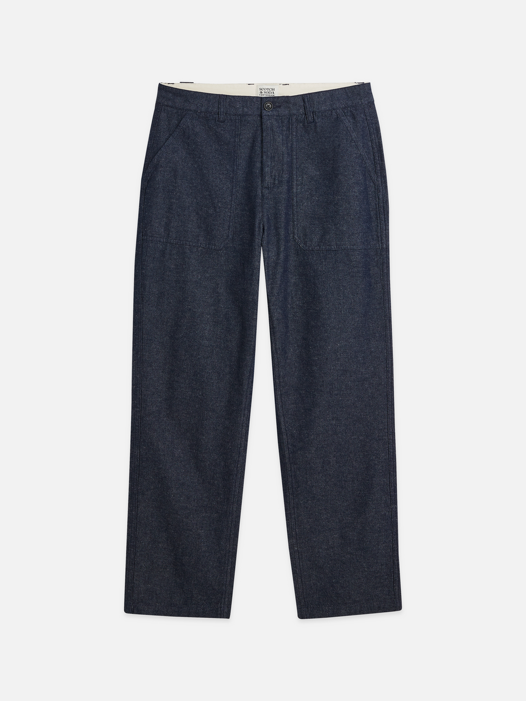 Harper Cotton-Linen Tapered Fit Chino