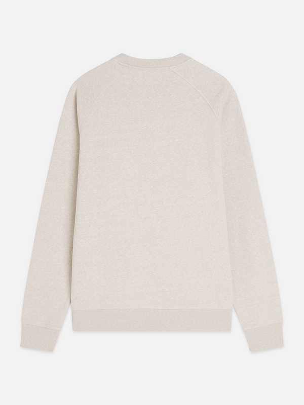 Sweat-shirt coupe classique mélangé