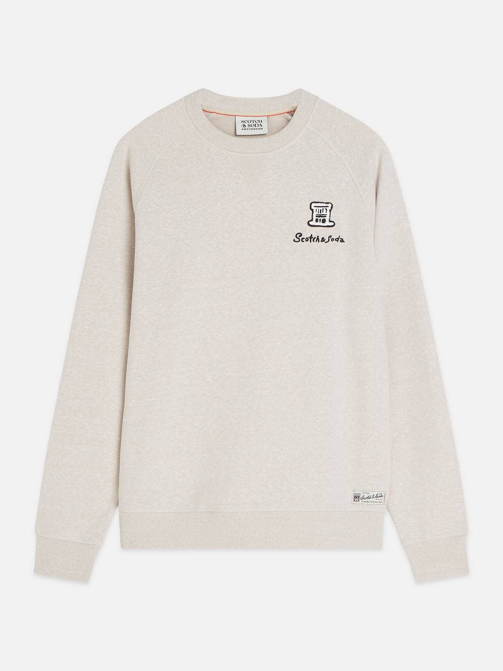 Melange Regular-Fit Sweatshirt