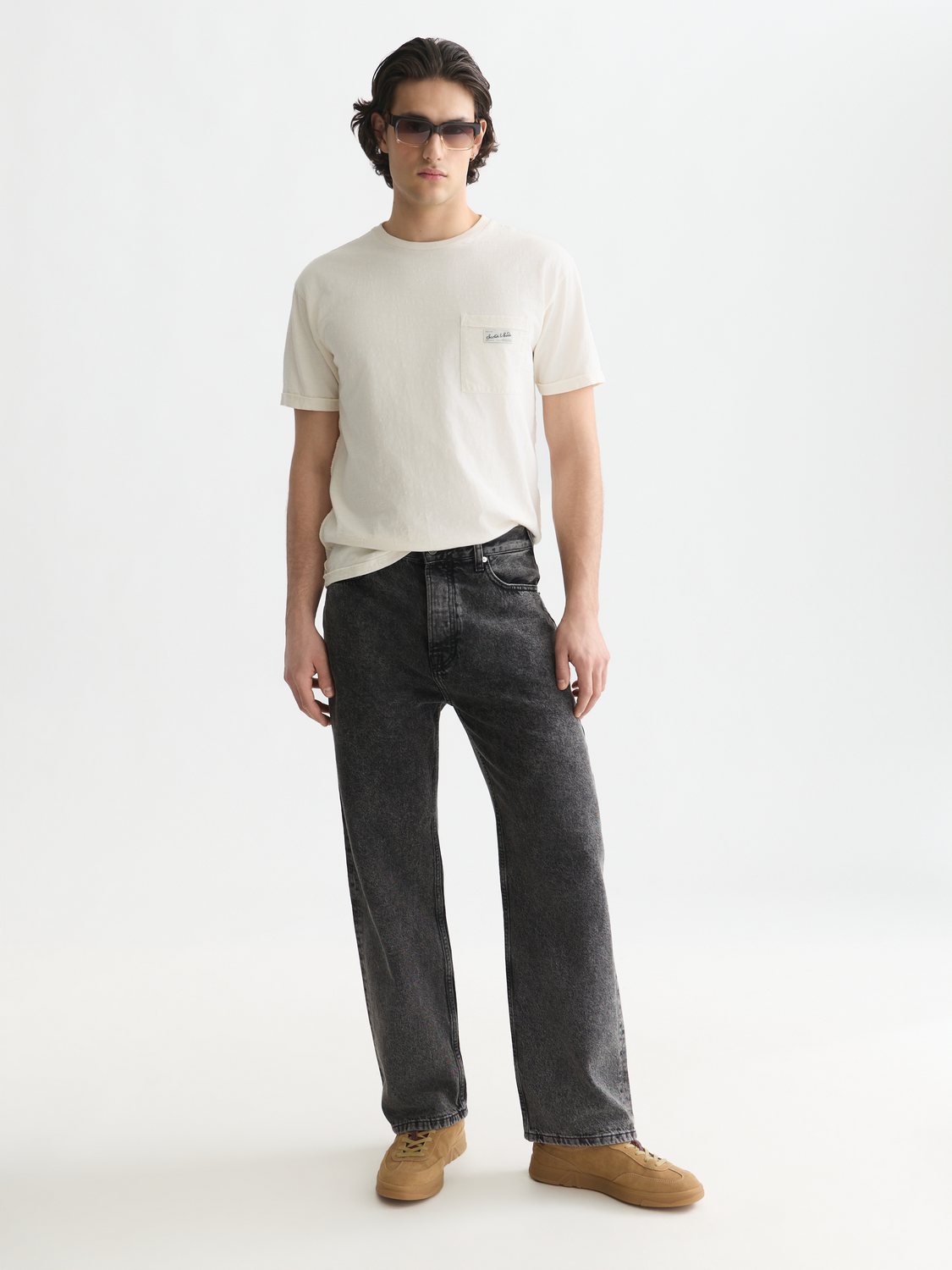 Garment-Dye Relaxed-Fit T-Shirt