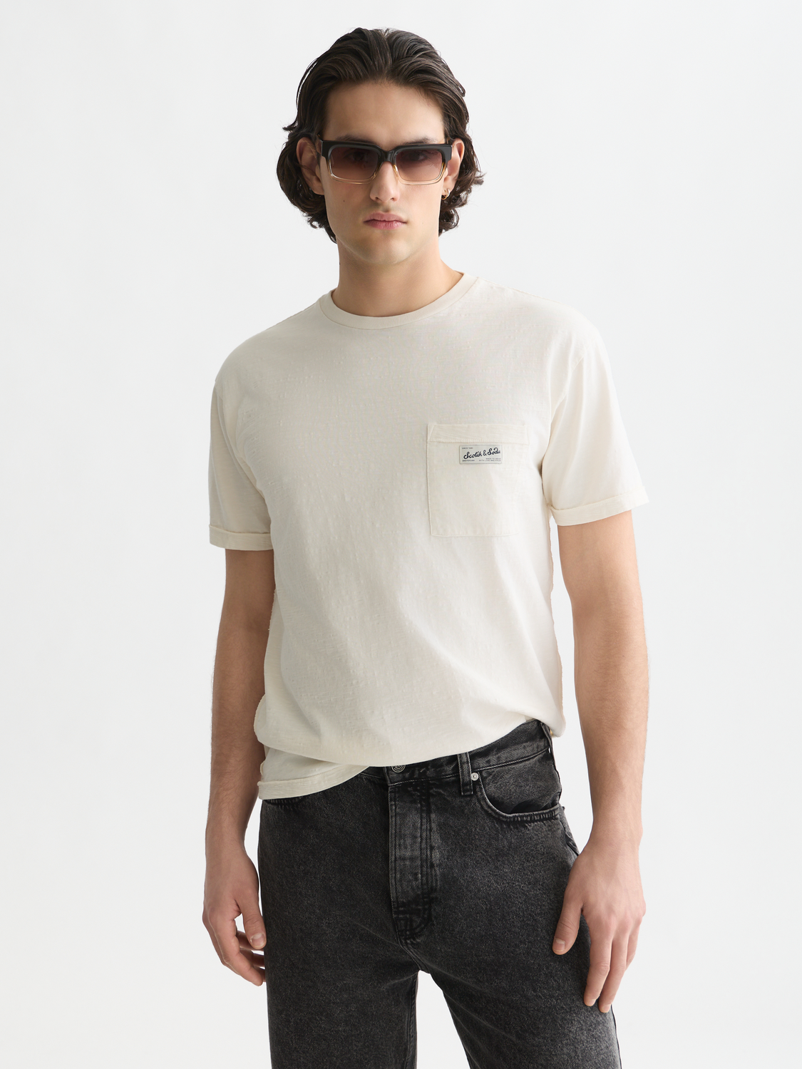Garment-Dye Relaxed-Fit T-Shirt