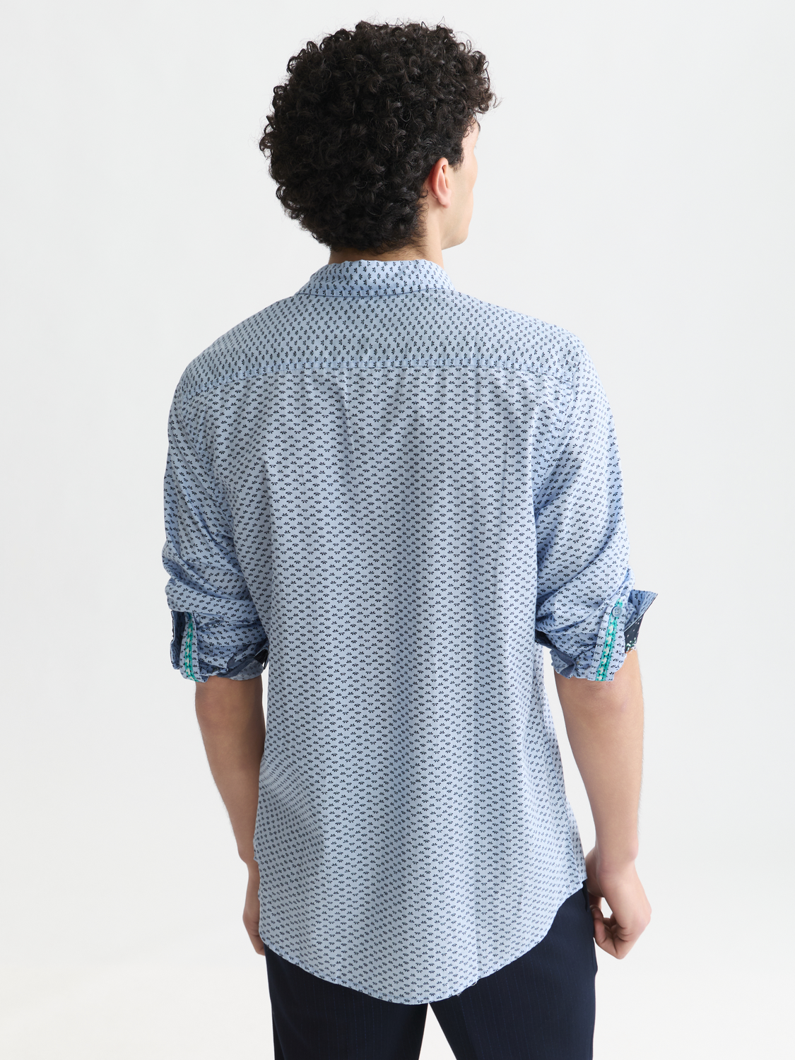 Printed Cotton Poplin Regular-Fit Shirt