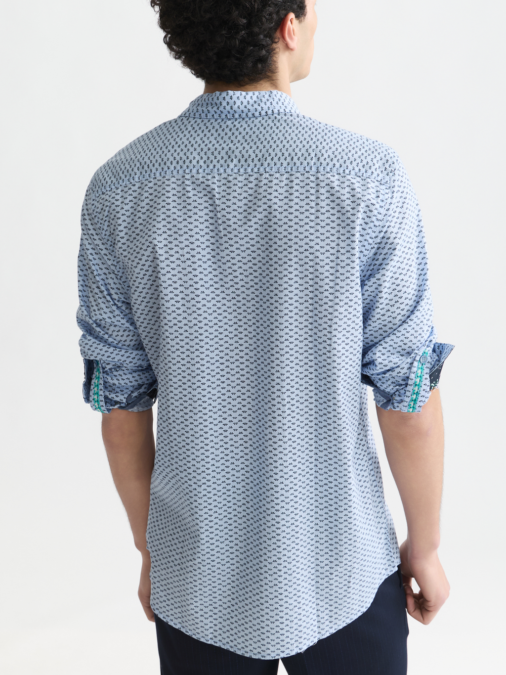 Printed Cotton Poplin Regular-Fit Shirt