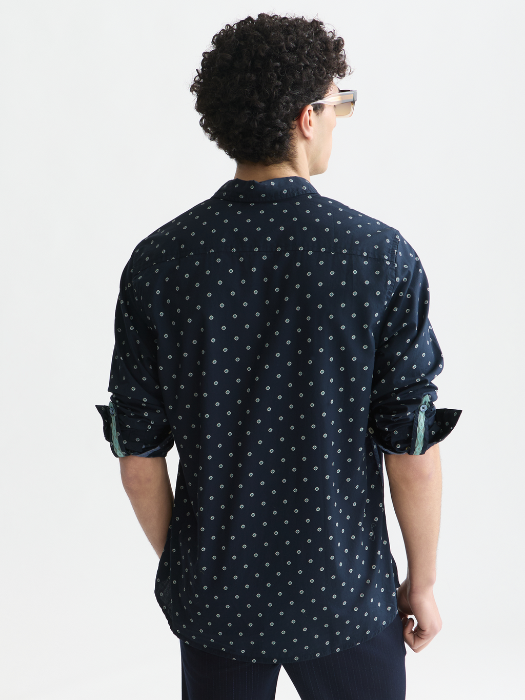 Printed Cotton Poplin Regular-Fit Shirt