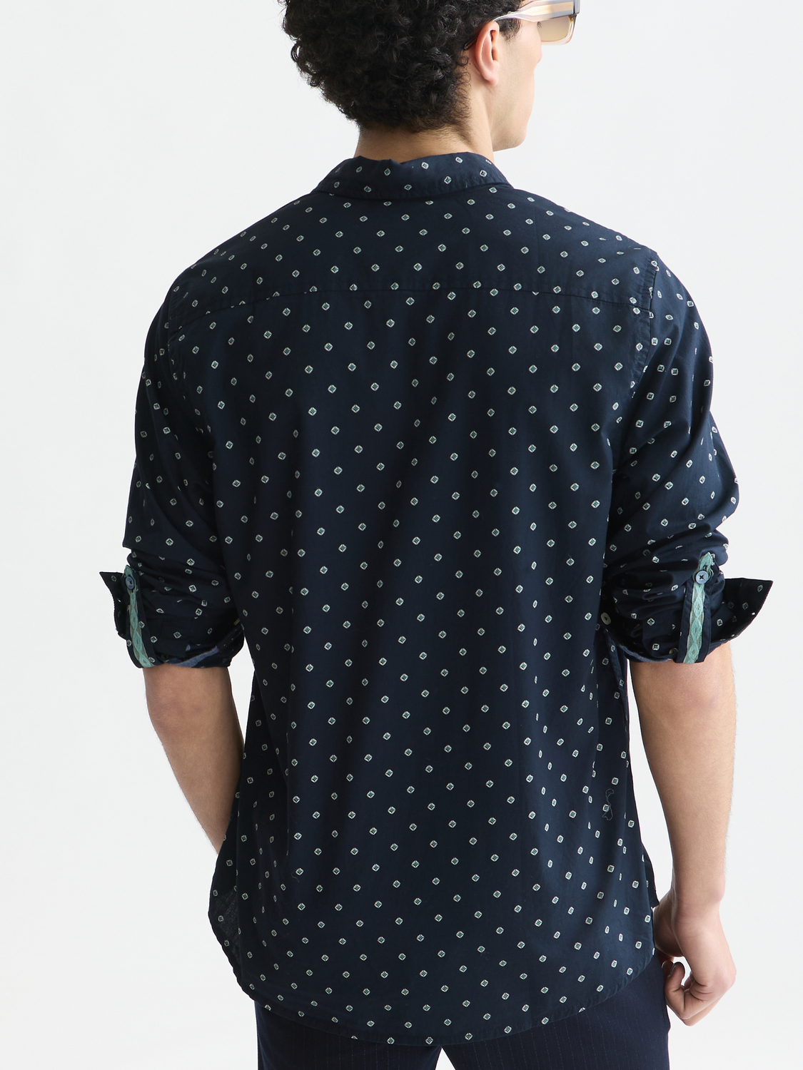 Printed Cotton Poplin Regular-Fit Shirt