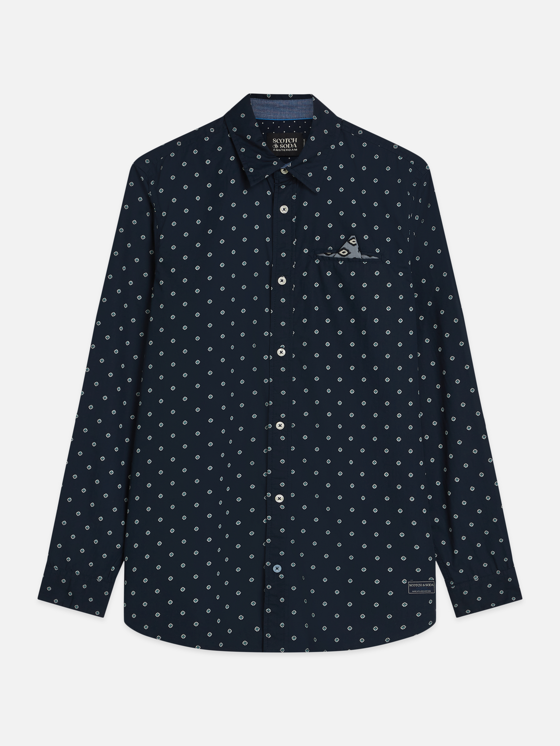 Printed Cotton Poplin Regular-Fit Shirt