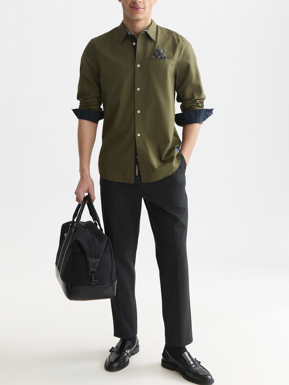 Cotton Poplin Regular-Fit Shirt