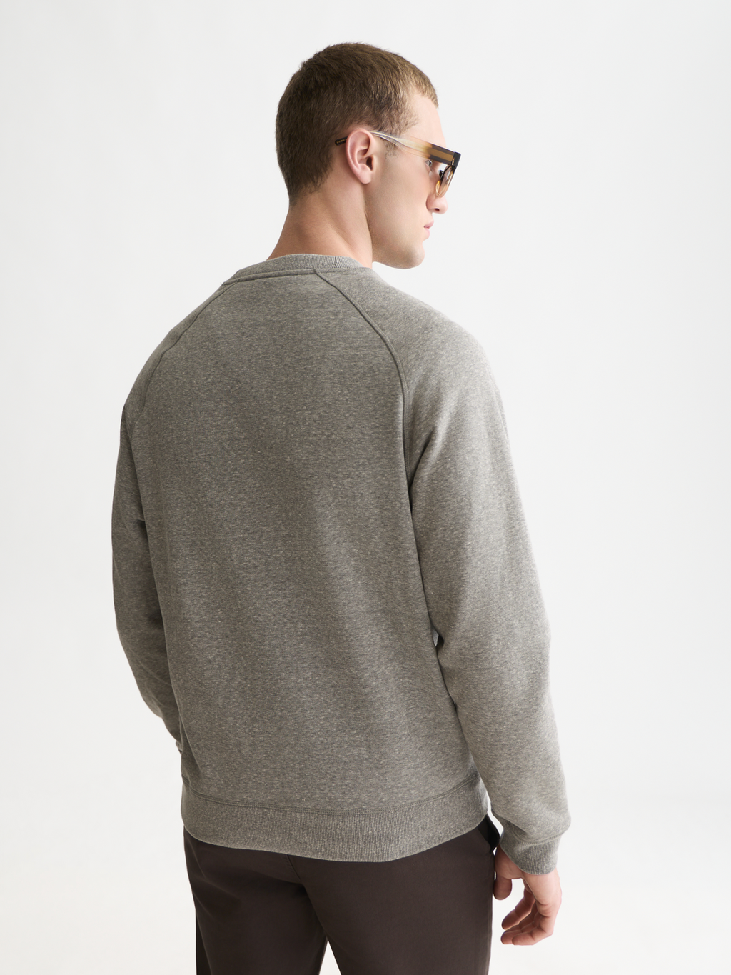 Melange Regular-Fit Sweatshirt