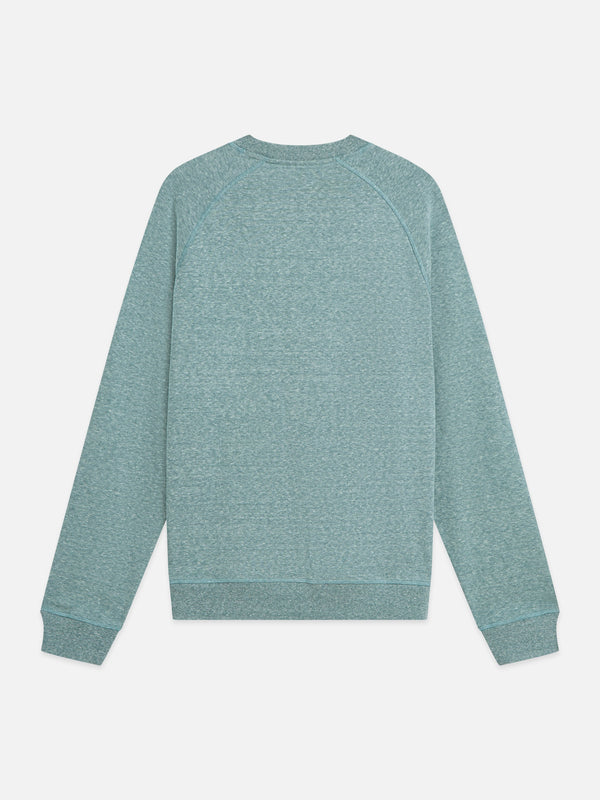 Melange-Sweatshirt in regulärer Passform