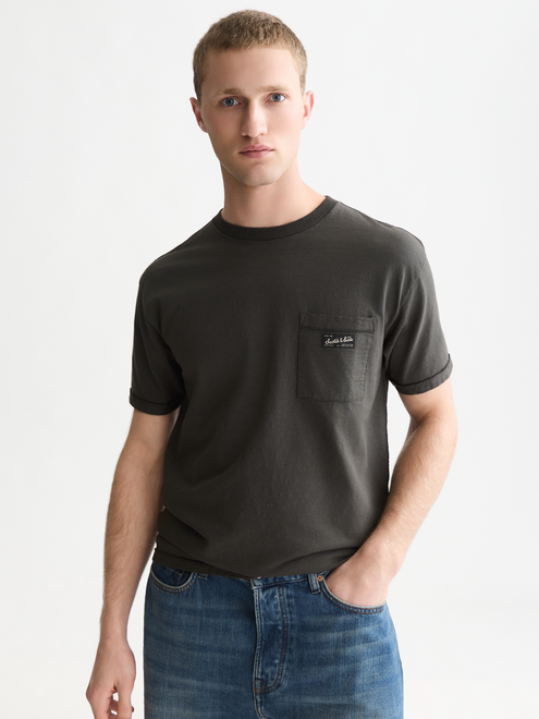 Garment-Dye T-Shirt mit Relaxed Fit
