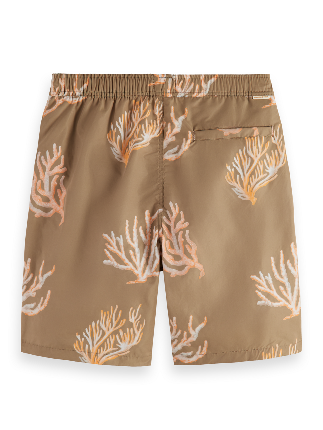 Taupe Coral AOP
