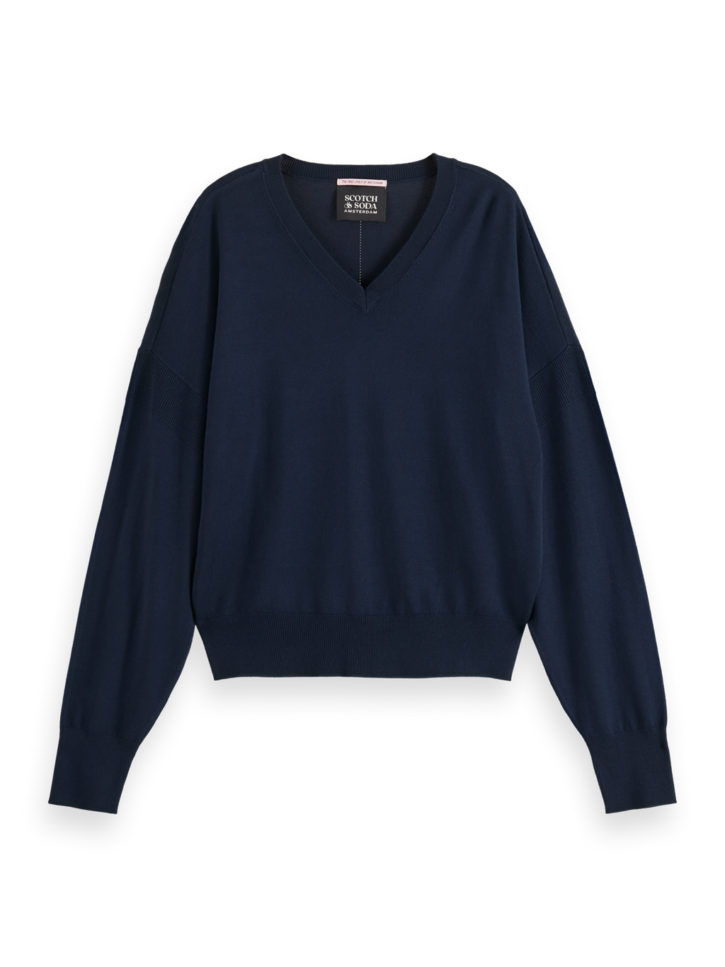 Essentials — V-Neck Relaxed Pullover
