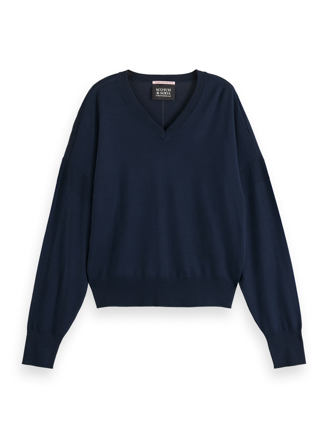 Essentials — V-Neck Relaxed Pullover
