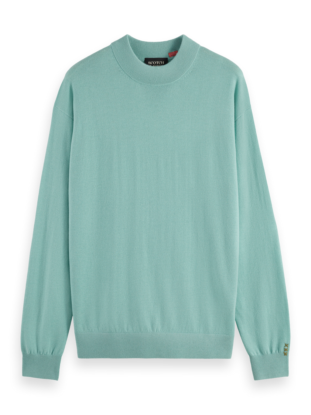 Essentials — Drop Shoulder Mock Neck Sweater