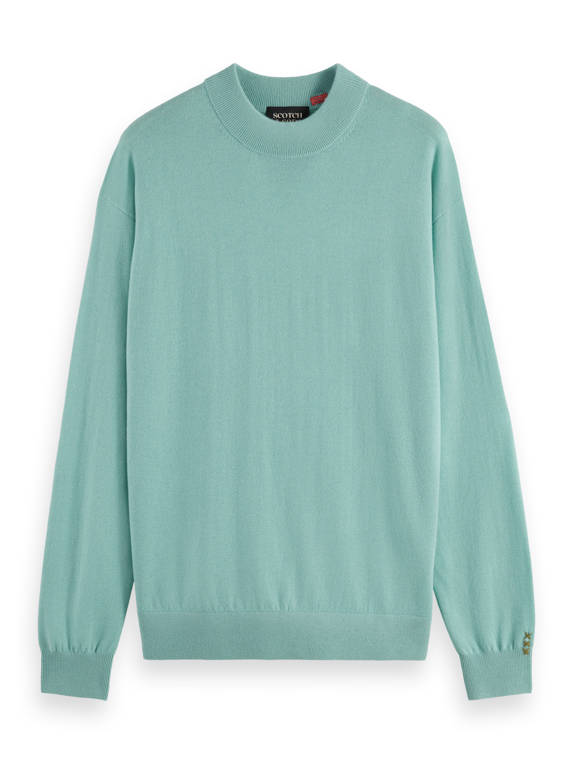 Essentials — Drop Shoulder Mock Neck Sweater