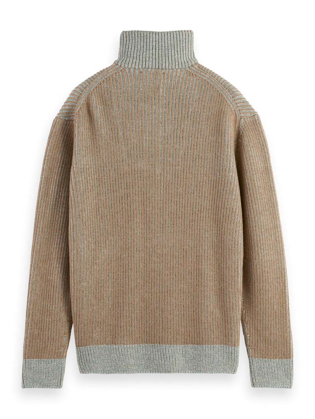 Troyer Quarter Zip Alpaca Wool Blend Sweater