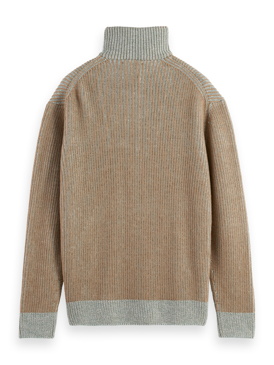 Troyer Quarter Zip Alpaca Wool Blend Sweater