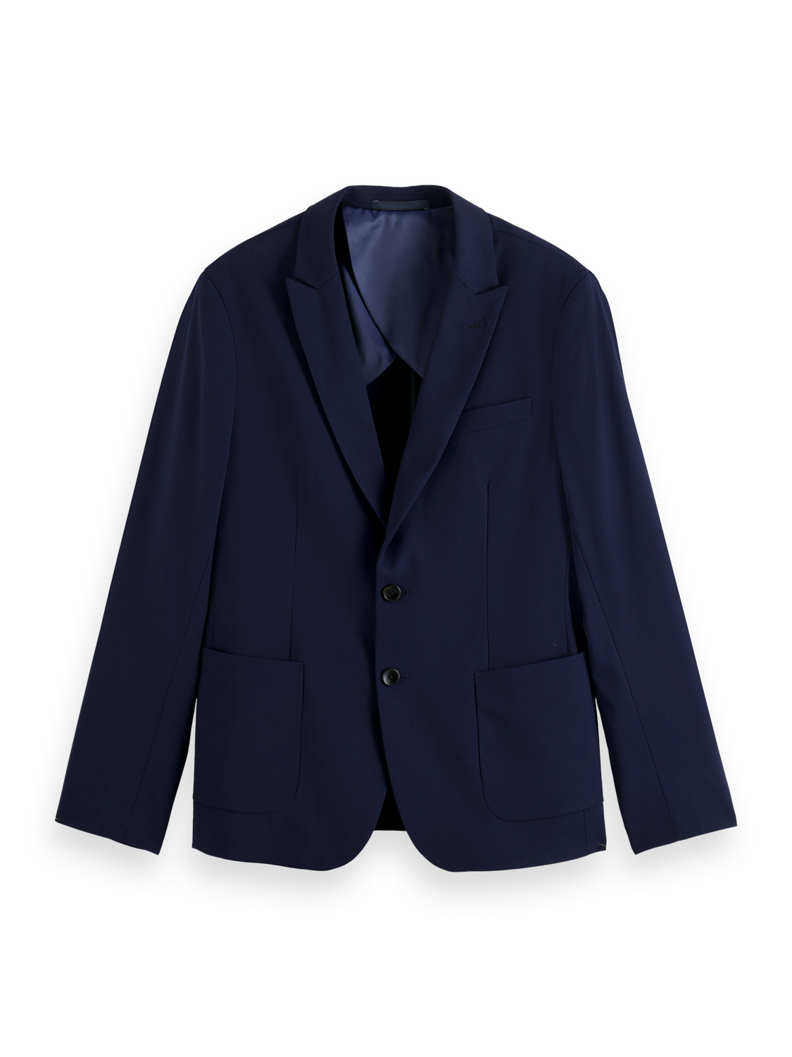 Core - Unconstructed Peak Lapel Cool-Wool Blazer
