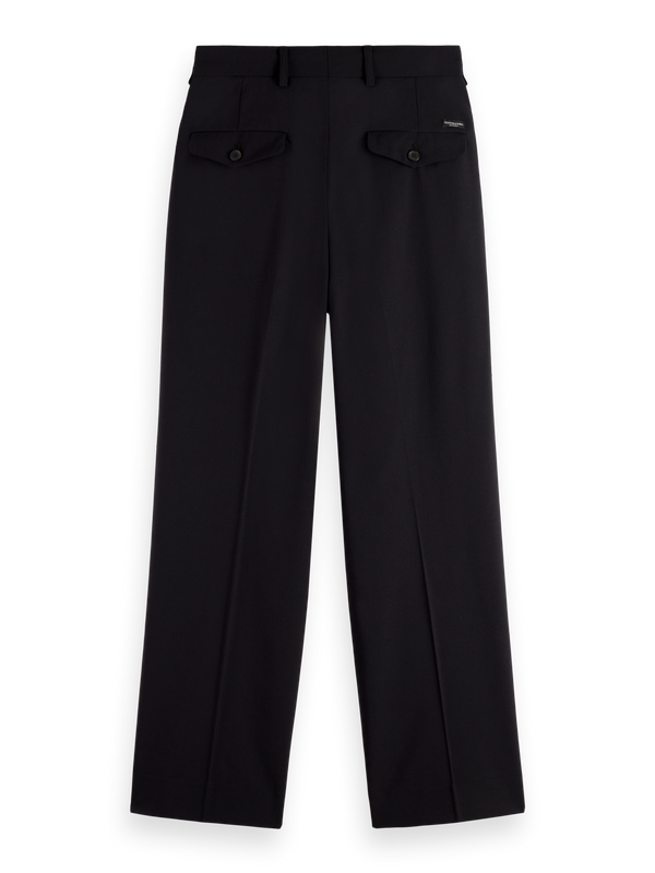 Essentials —  Relaxed Straight Fit Cool-Wool Blend Chino