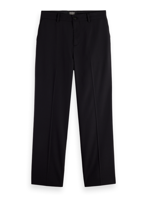 Essentials —  Relaxed Straight Fit Cool-Wool Blend Chino