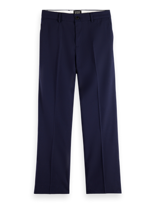 Essentials – Chino aus kühler Schurwollmischung in entspannter, gerader Passform
