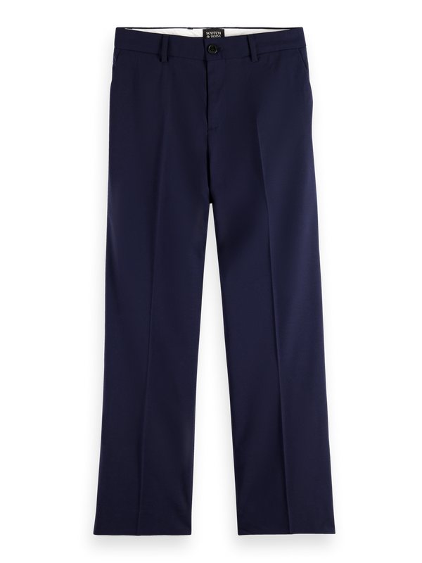 Essentials – Chino aus kühler Schurwollmischung in entspannter, gerader Passform