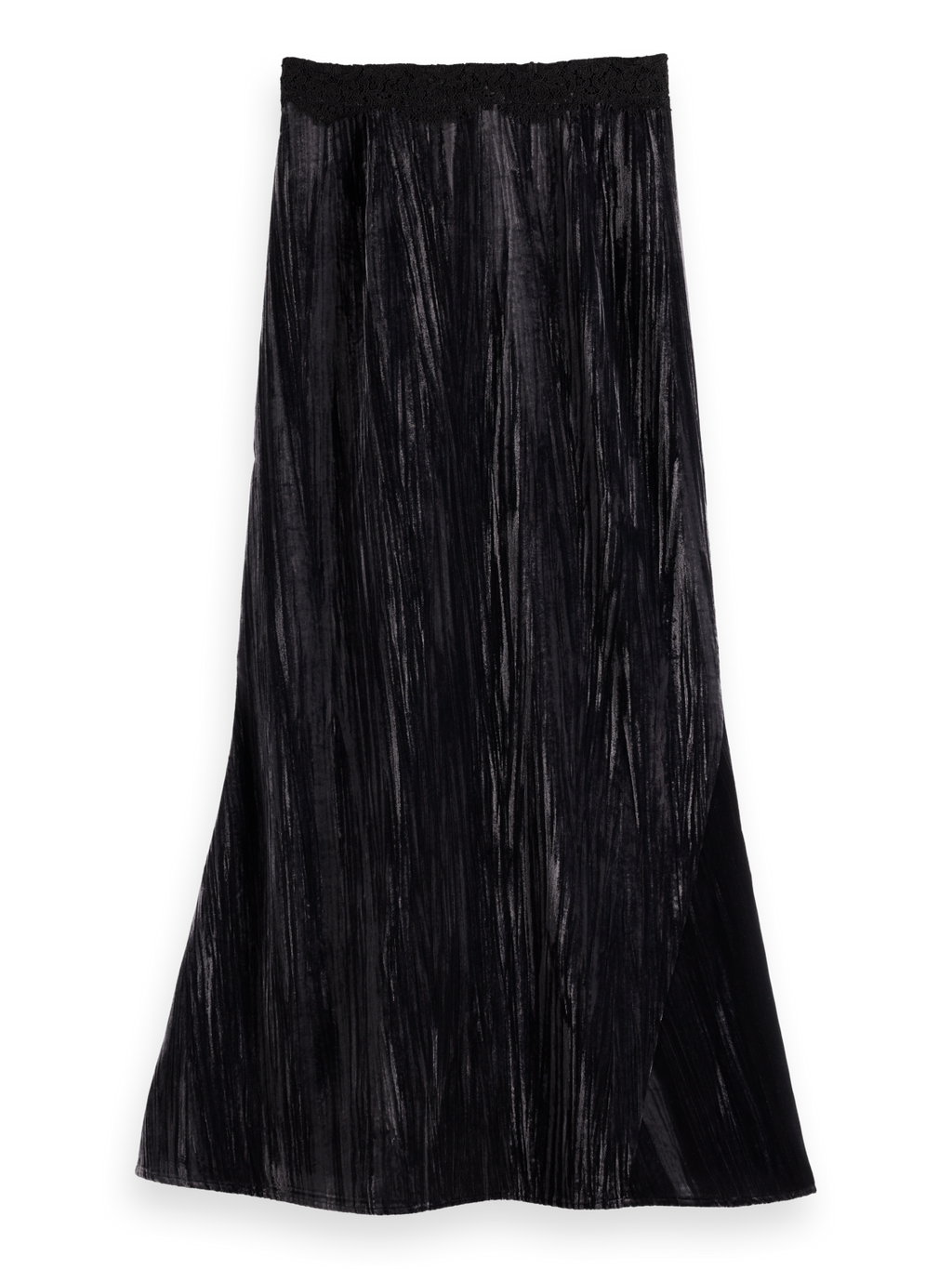 Velvet Midi Skirt