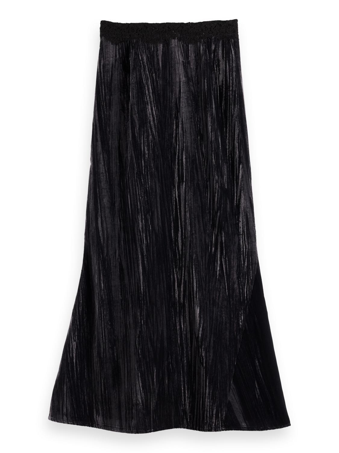 Velvet Midi Skirt