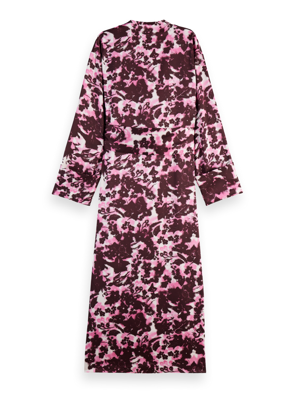 Kimono Tie Midi Dress