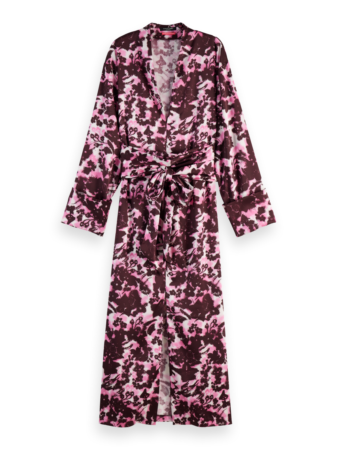 Kimono Tie Midi Dress