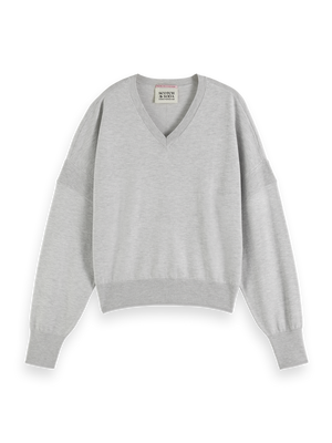 Essentials — V-Neck Relaxed Pullover