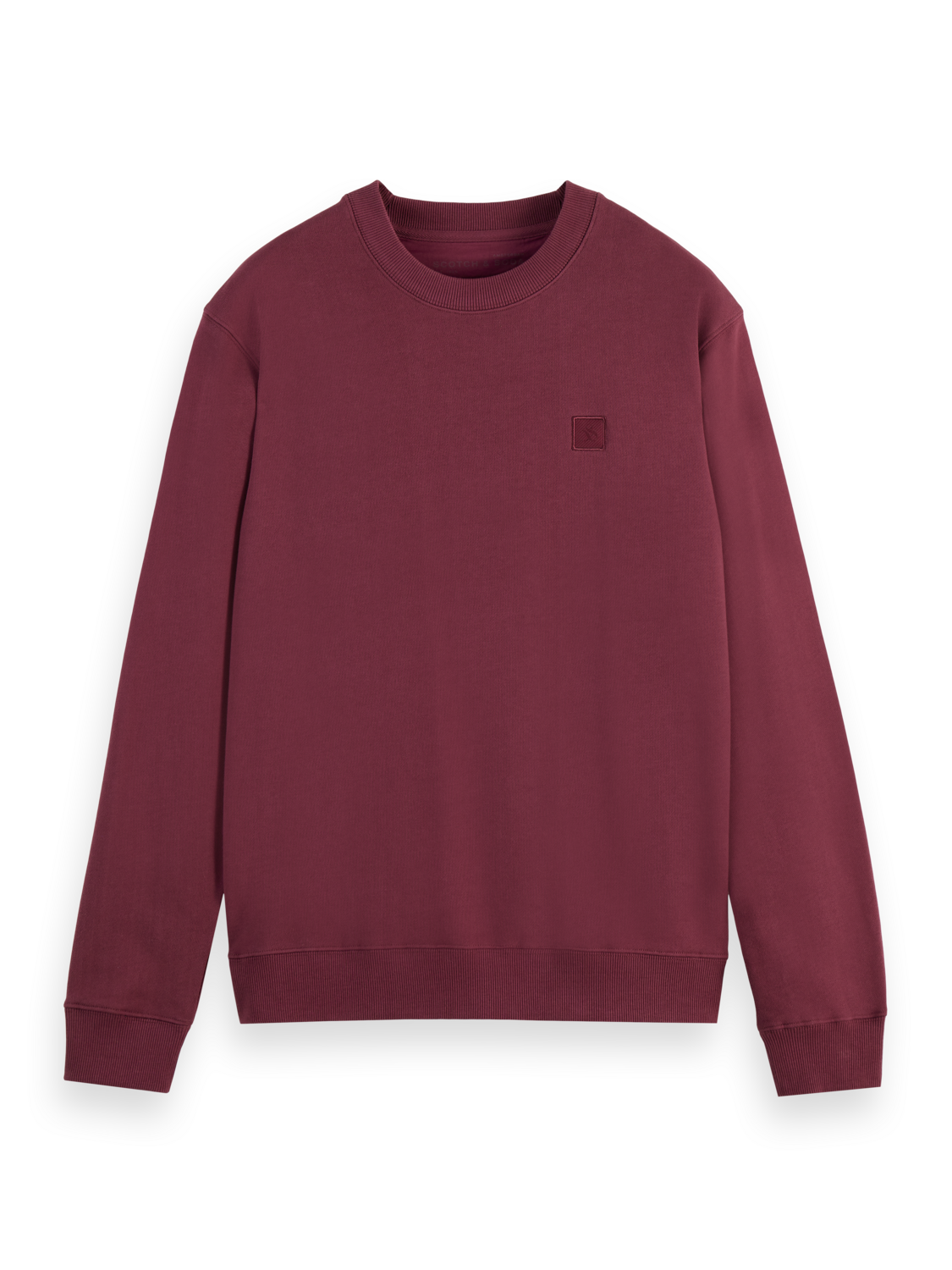 & Logo Badge Crewneck Sweatshirt