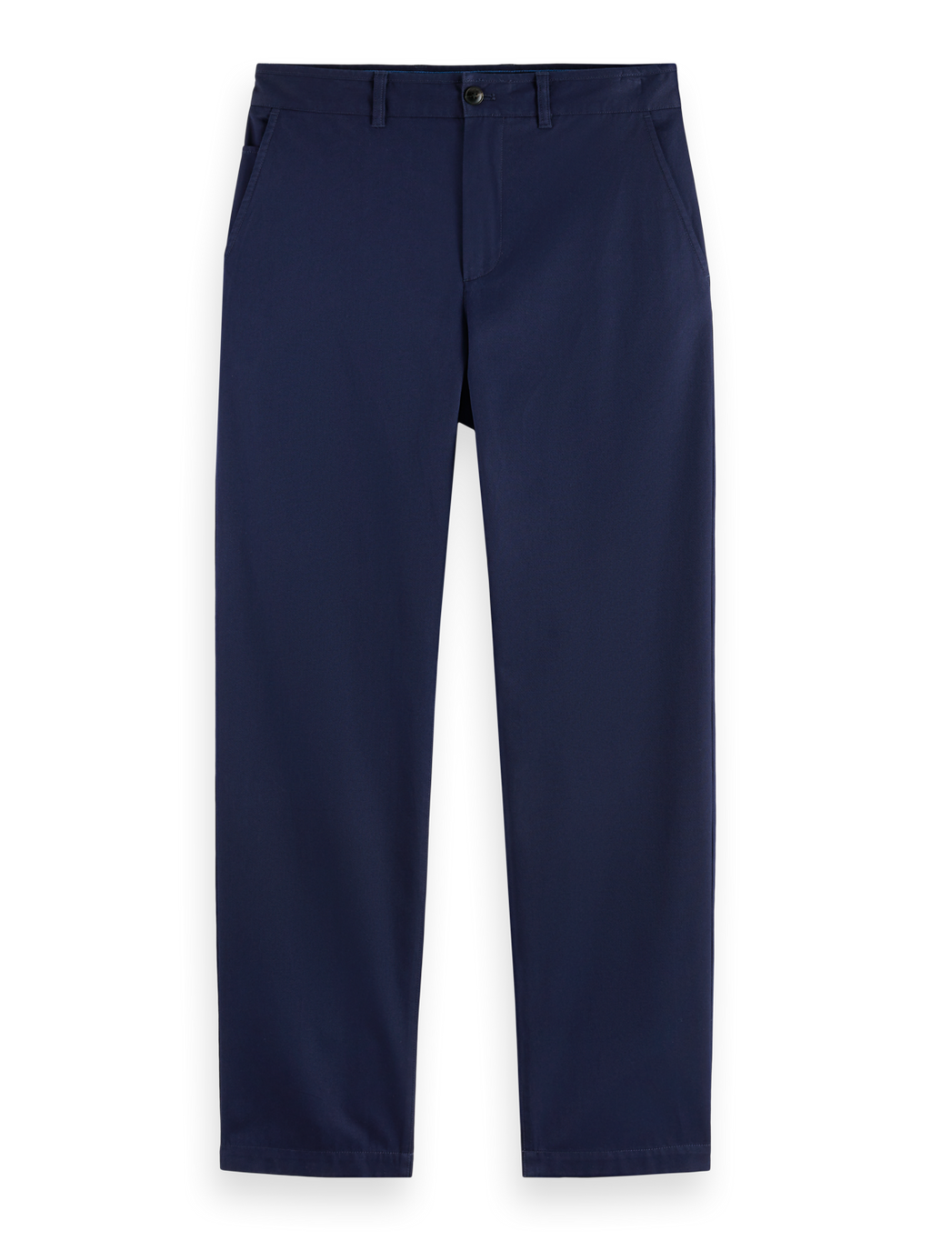 Straight Fit Cotton Twill Chino