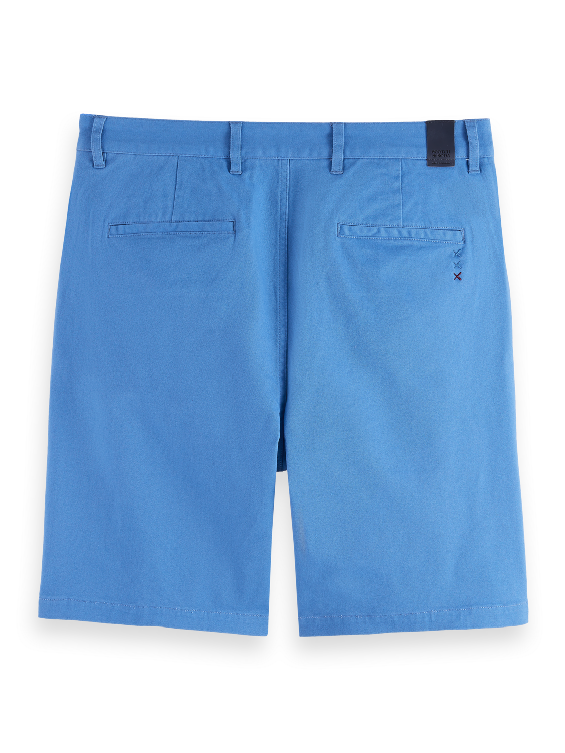 Stuart Washed Cotton Blend Regular Fit Short