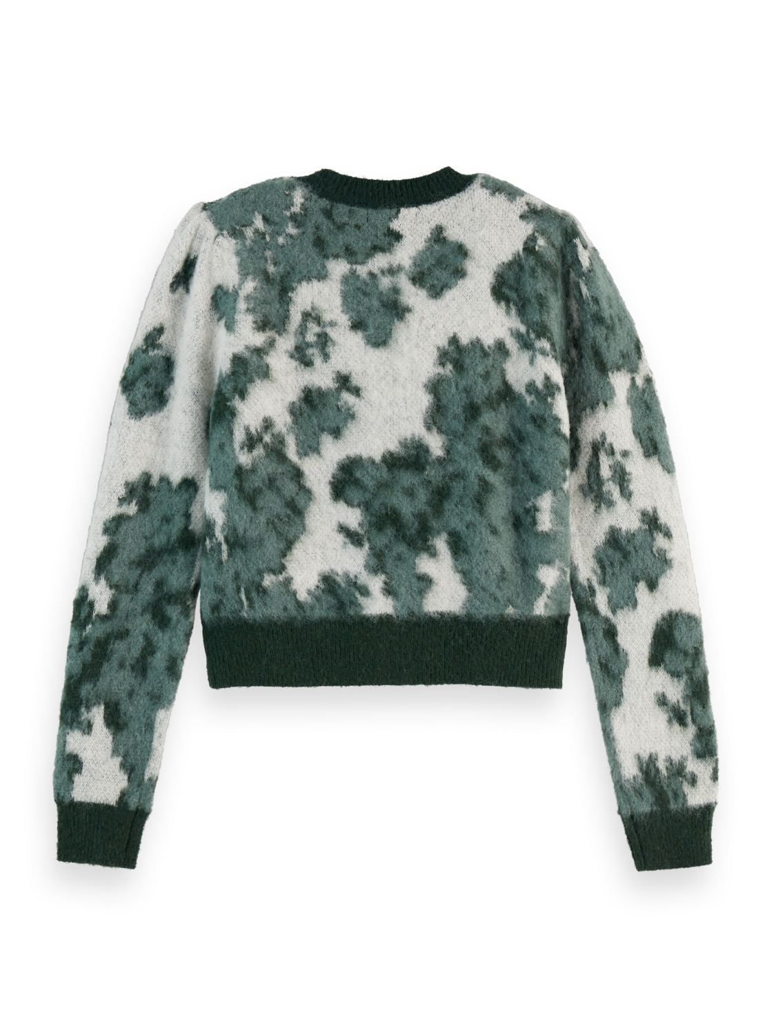 Floral Jacquard Cardigan