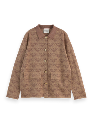 Monogram Jacquard Knit Jacket