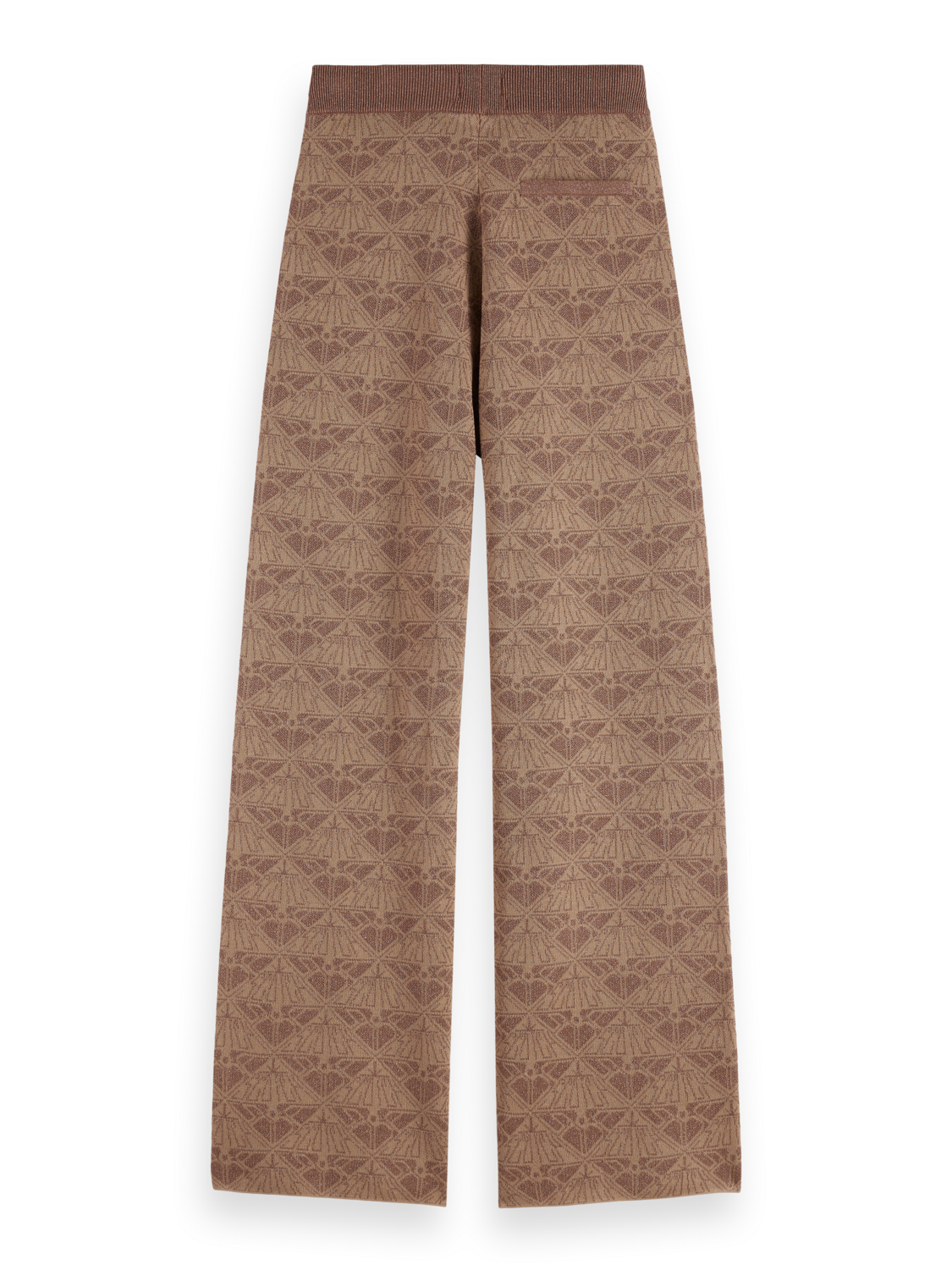Monogram Jacquard Knit Trousers