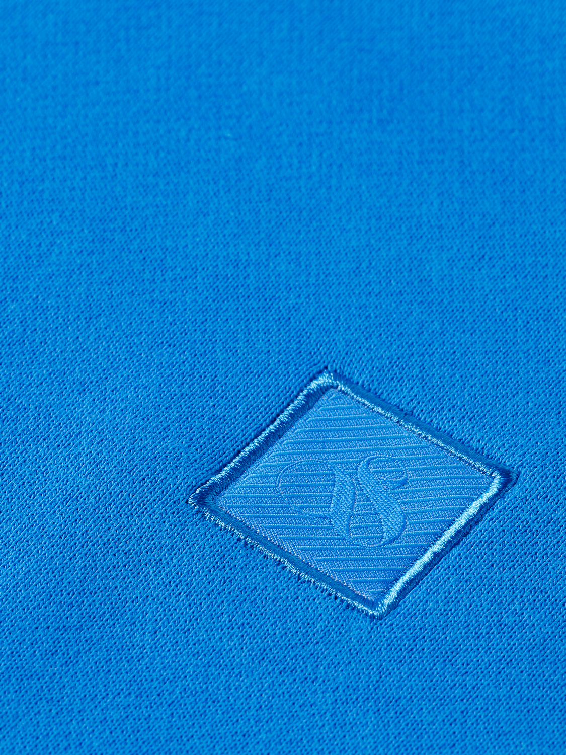 & Logo Badge Hoodie
