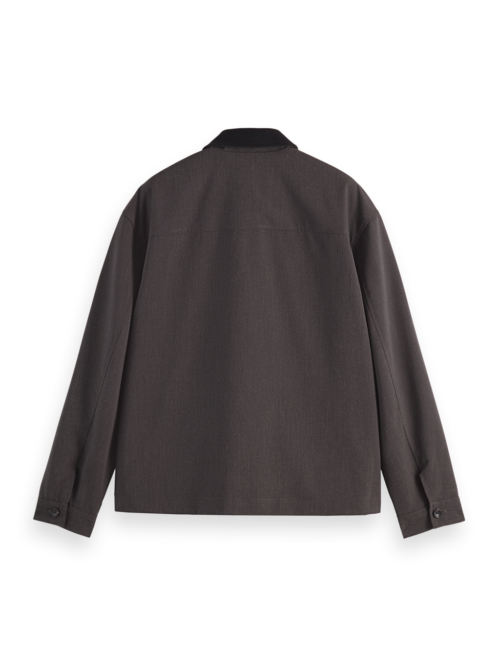 Melange Shirt Jacket