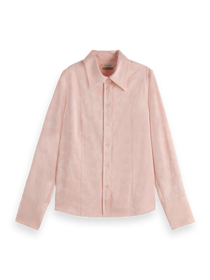 Satin Jacquard Shirt