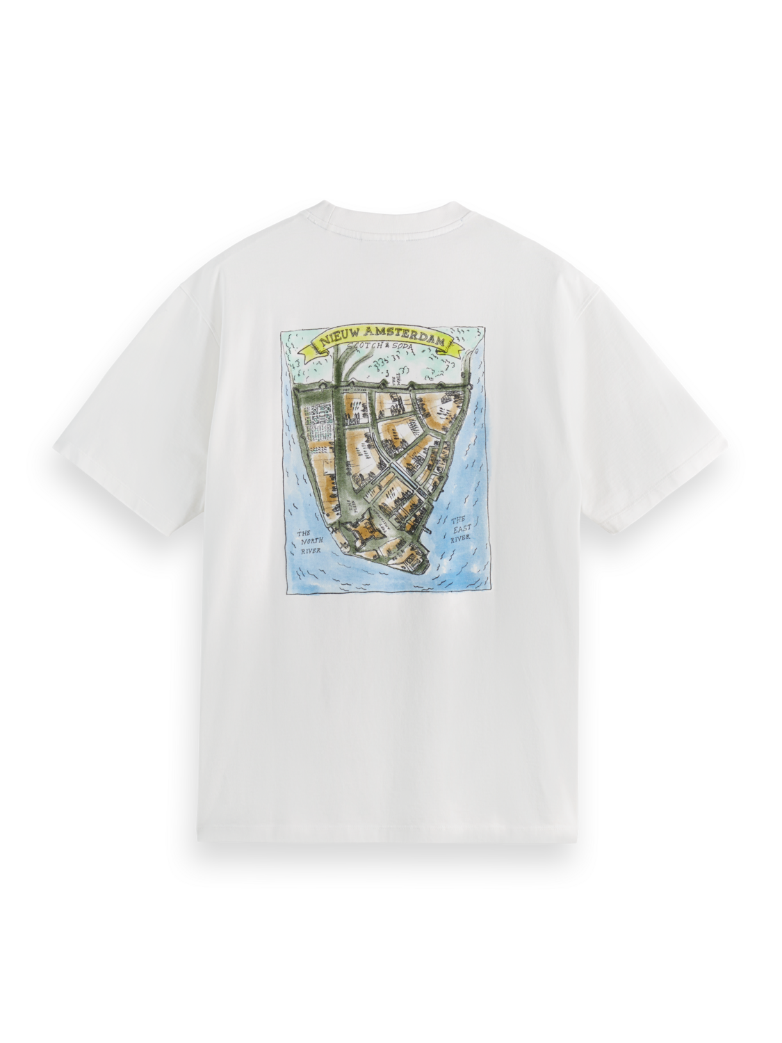 Amsterdam Artwork Relaxed Fit T-Shirt