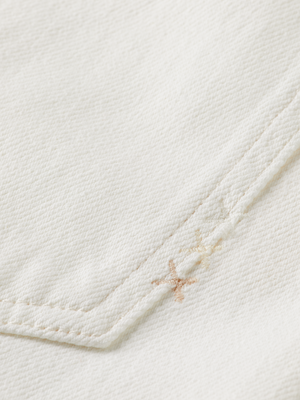 The Wave Wide Leg Jeans | Faded White