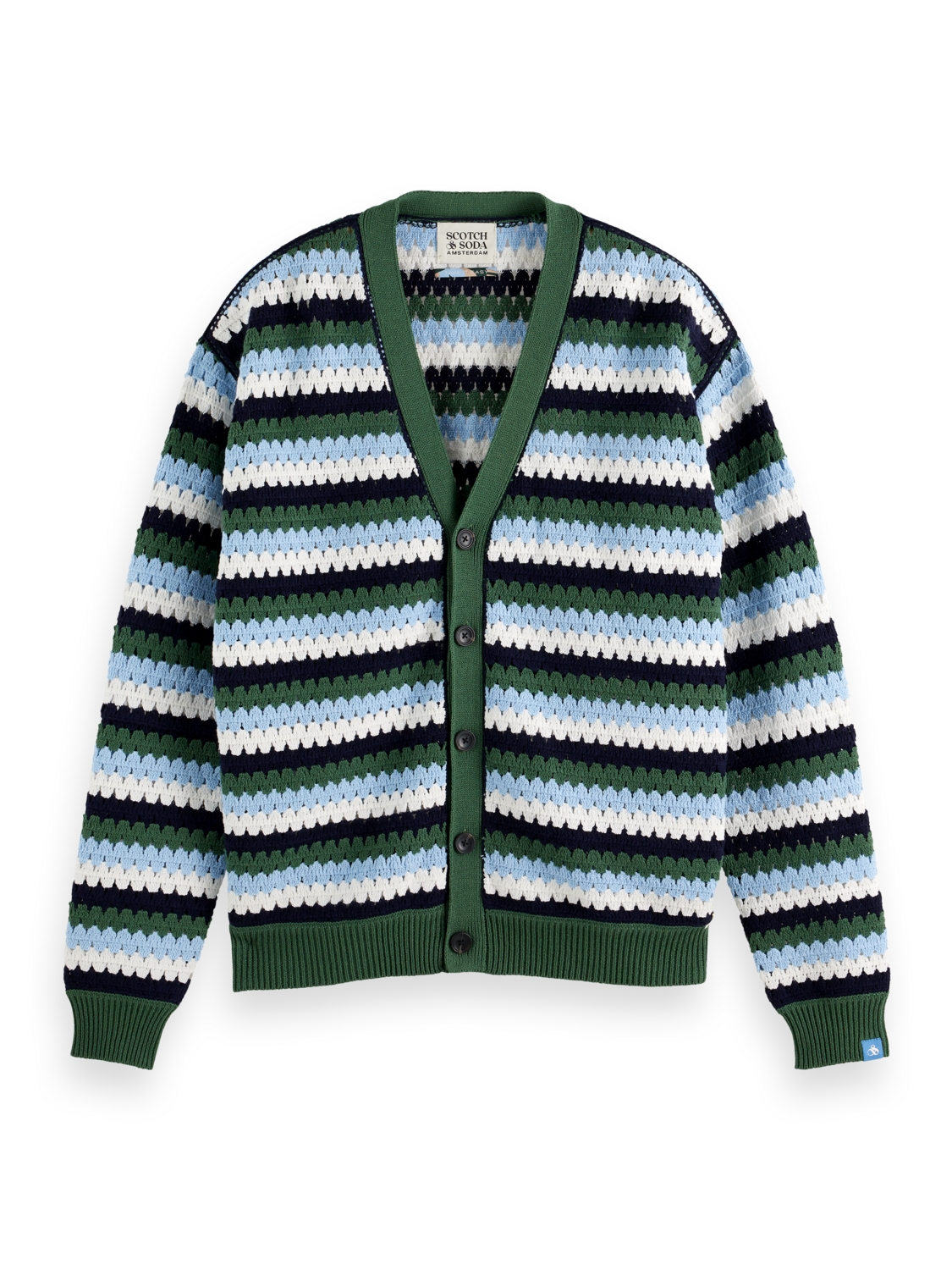 Crochet Drop Shoulder Cardigan