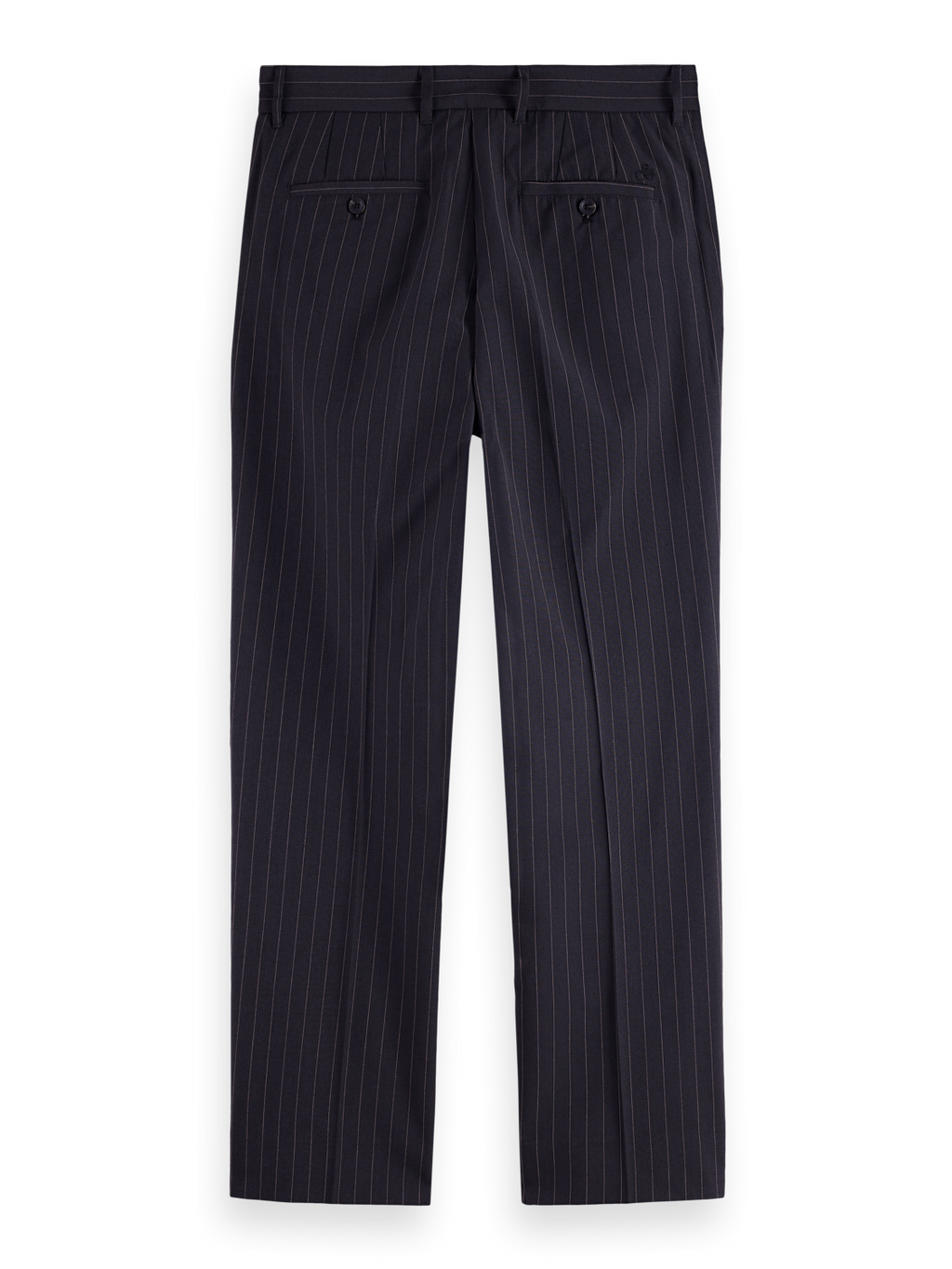 Straight Fit Tailored Pinstripe Chino