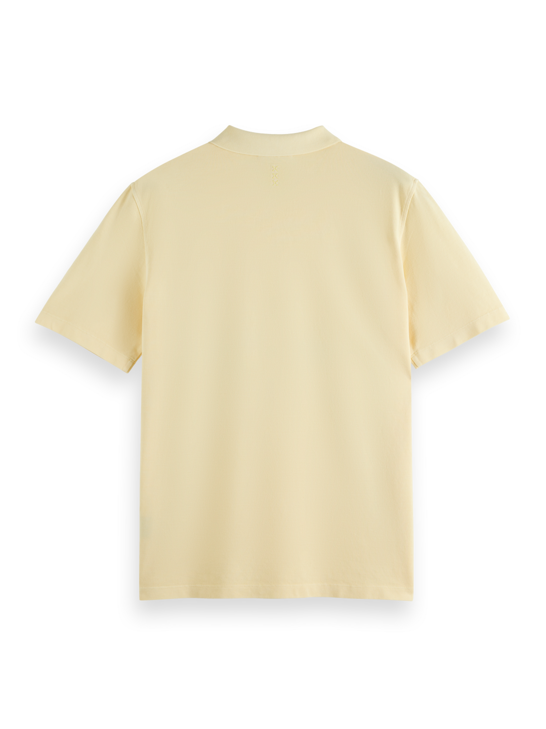 Garment Dye Pique Front Pocket Polo