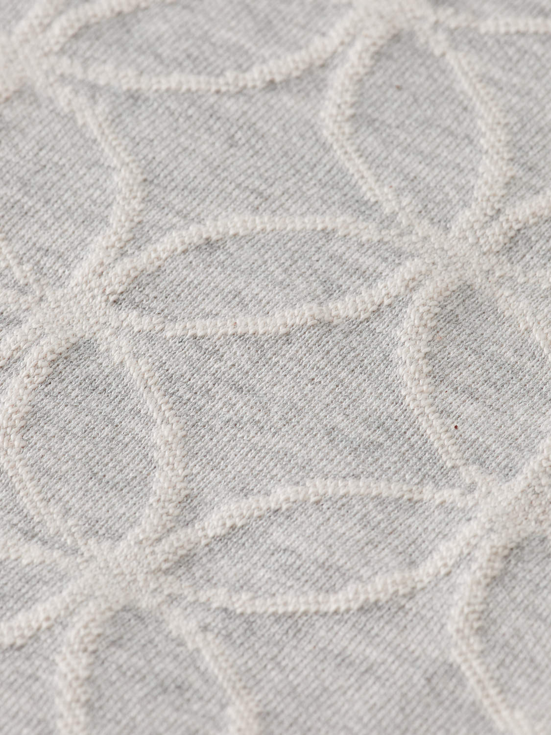 Sweat à capuche jacquard coupe classique