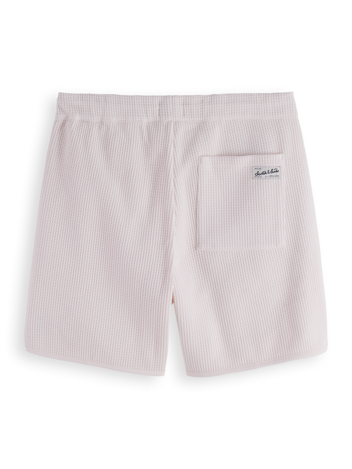 Relaxed Fit Sporty Waffle Bermuda Short