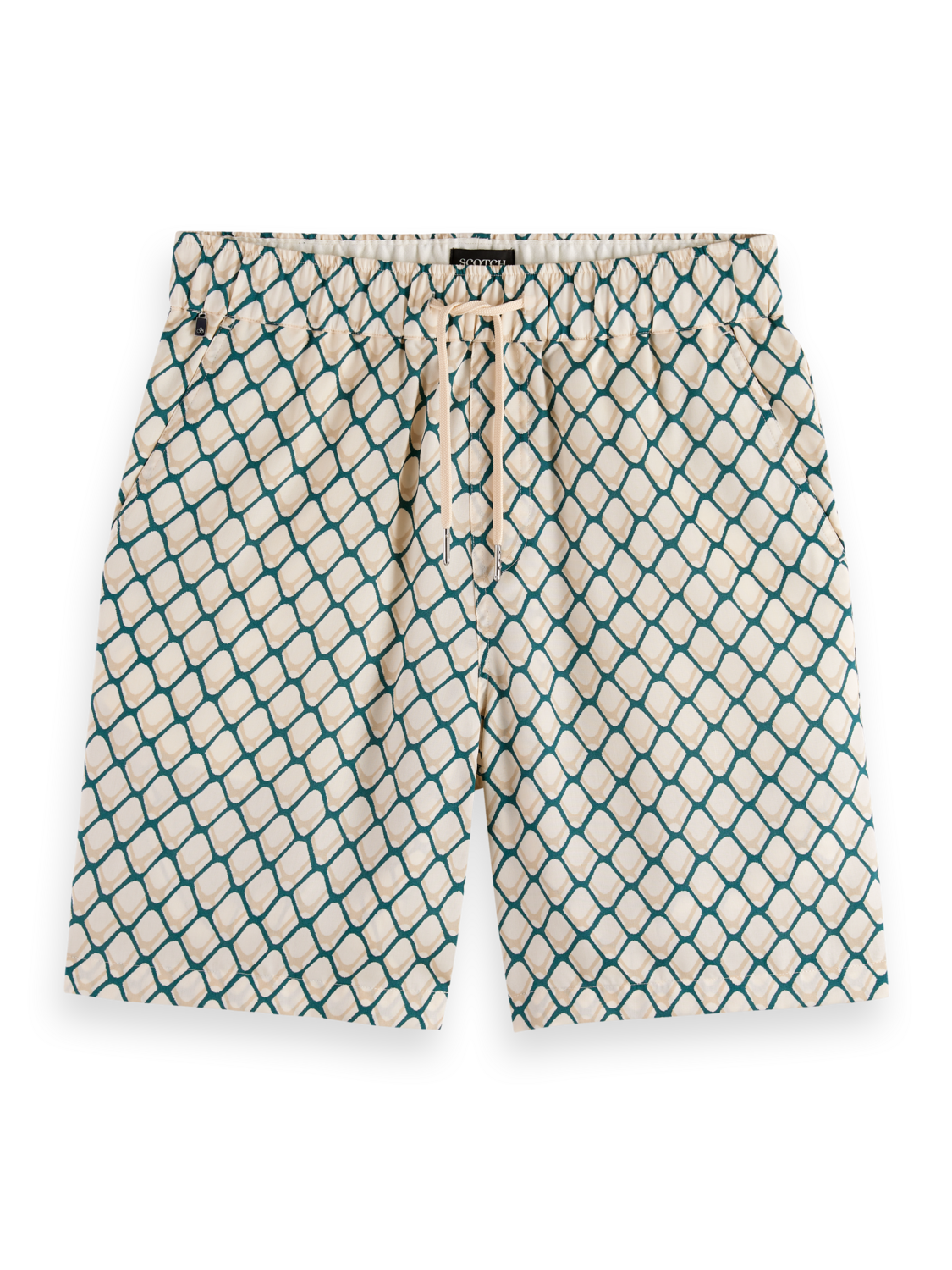 Fave Tennis Printed Relaxed Fit Bermuda Short